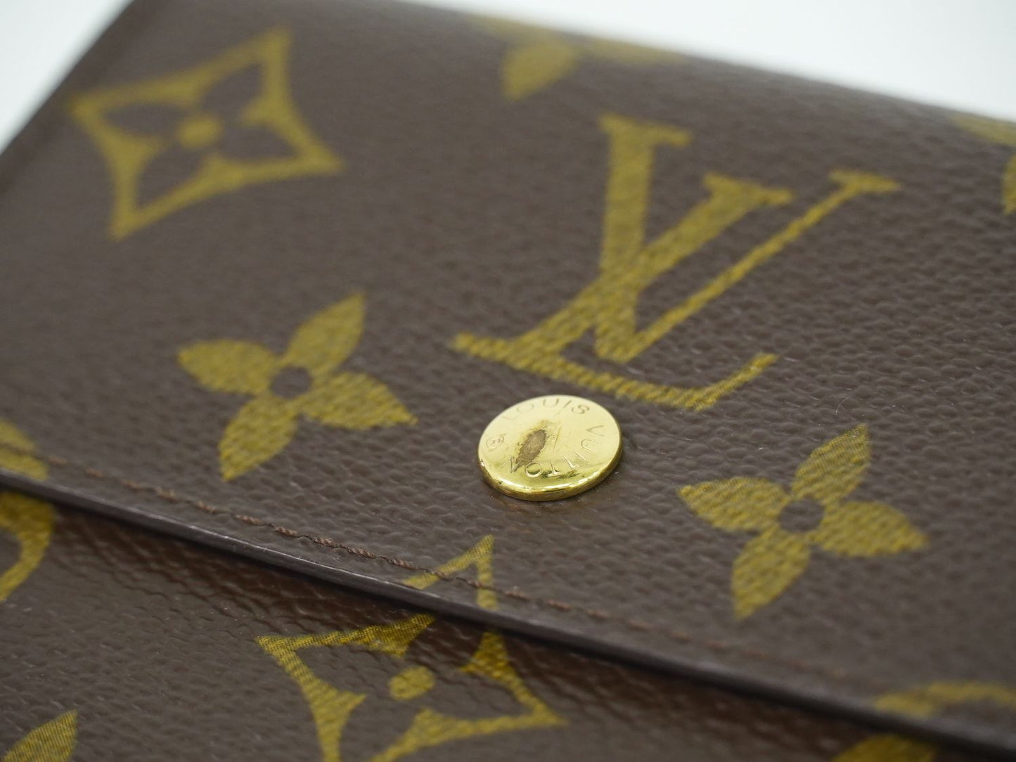 LOUIS VUITTON ポルトモネビエカルトクレディ モノグラム 折財布 M61652