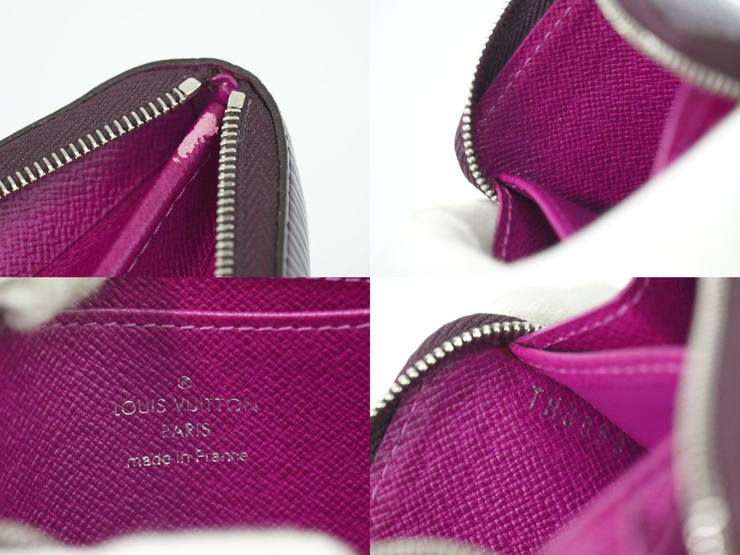LOUIS VUITTON ジッピーコインパース エピ レザー コインケース カシス M6015K