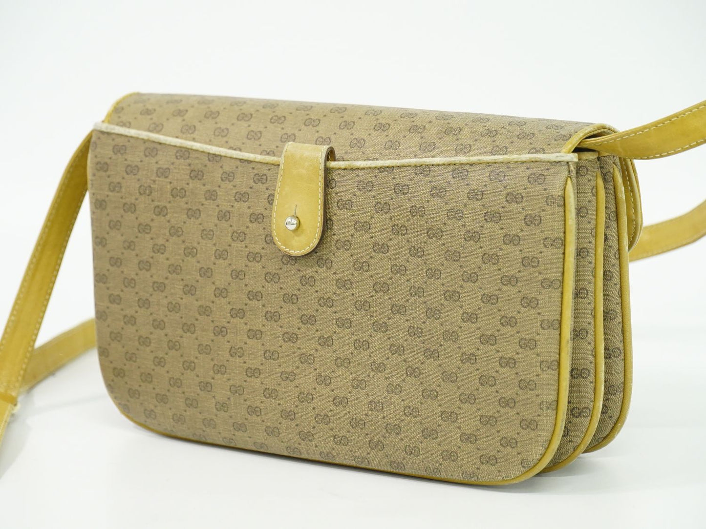 GUCCI マイクロGG ショルダーバッグ ベージュ