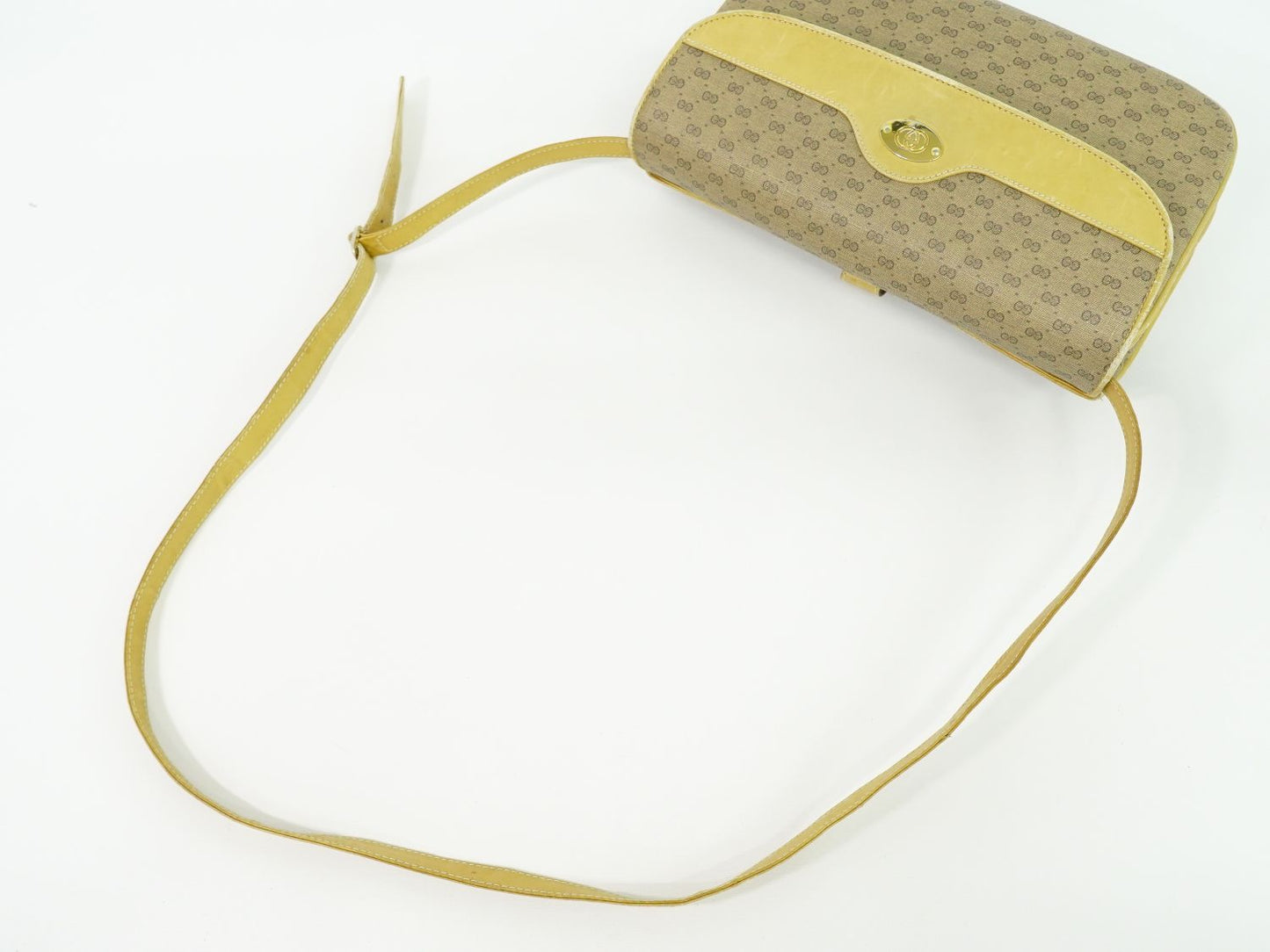 GUCCI マイクロGG ショルダーバッグ ベージュ