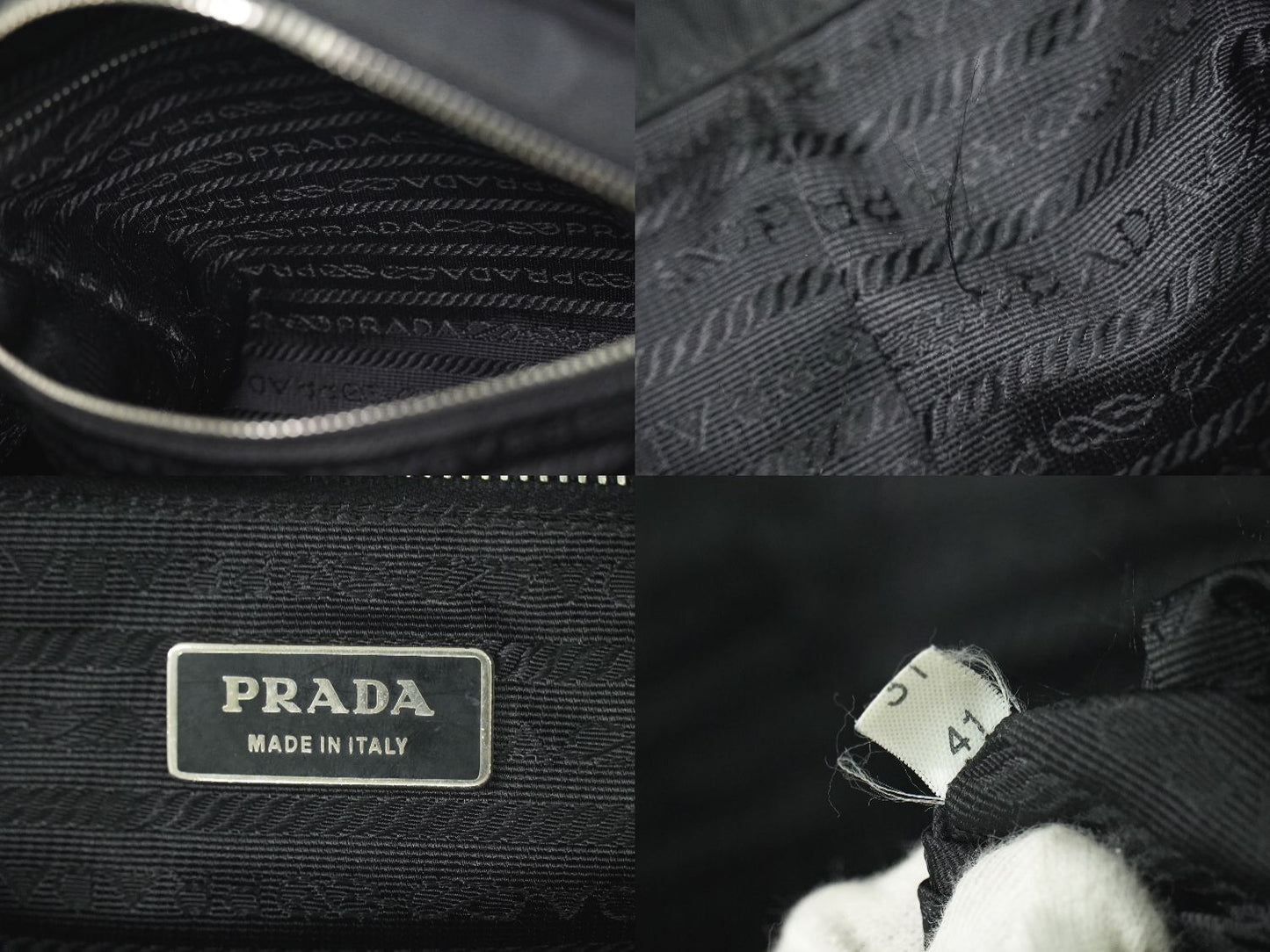 PRADA トートバッグ ブラック