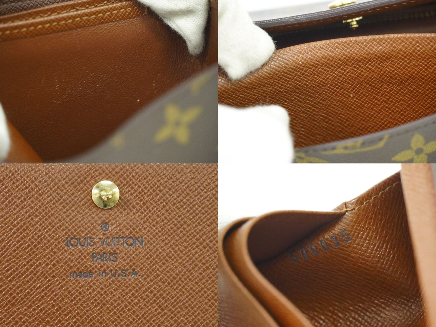 LOUIS VUITTON ポルトモネ ビエ トレゾール モノグラム 折財布 M61730