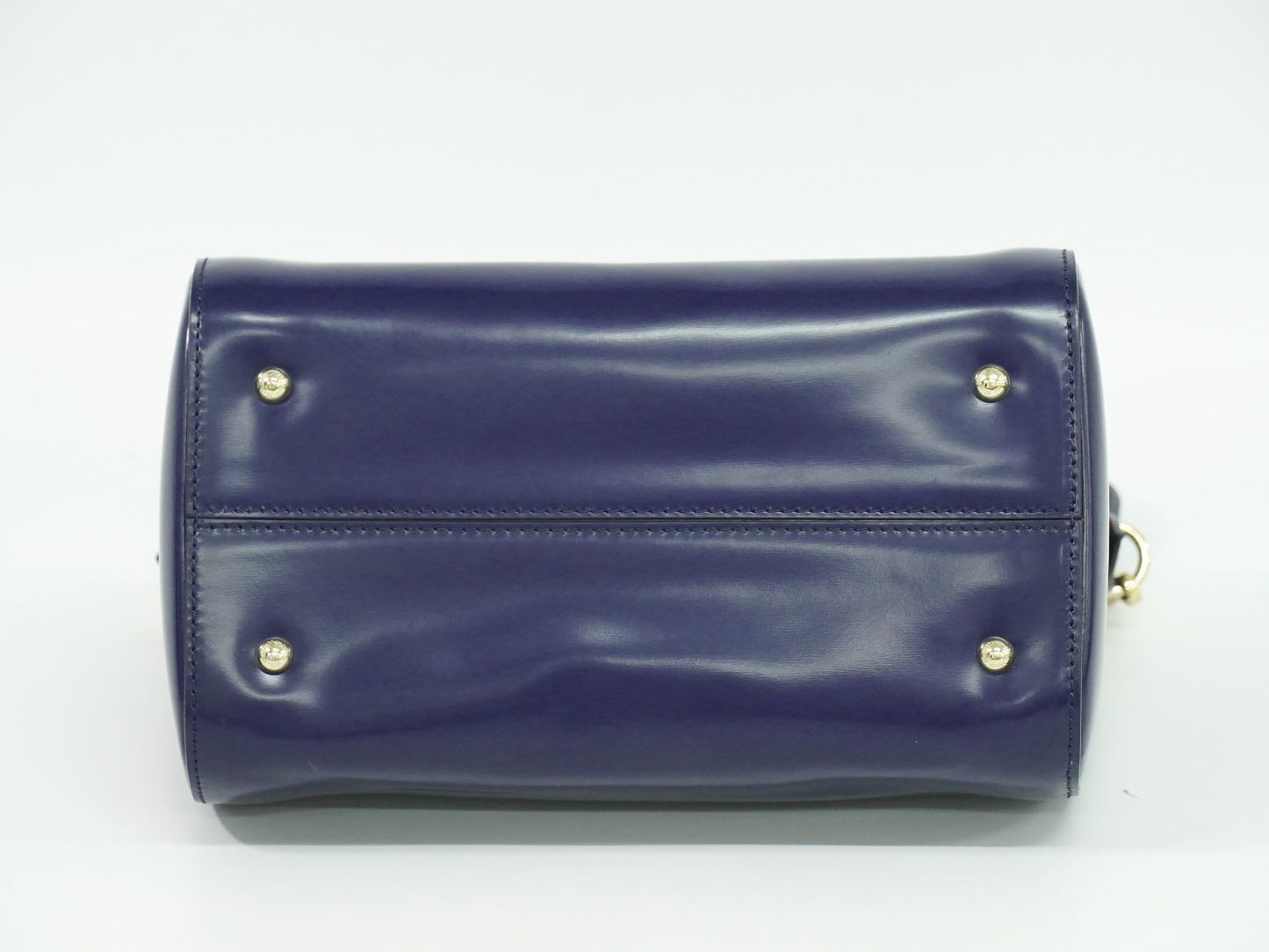Max Mara 2WAY ショルダーバッグ ネイビー