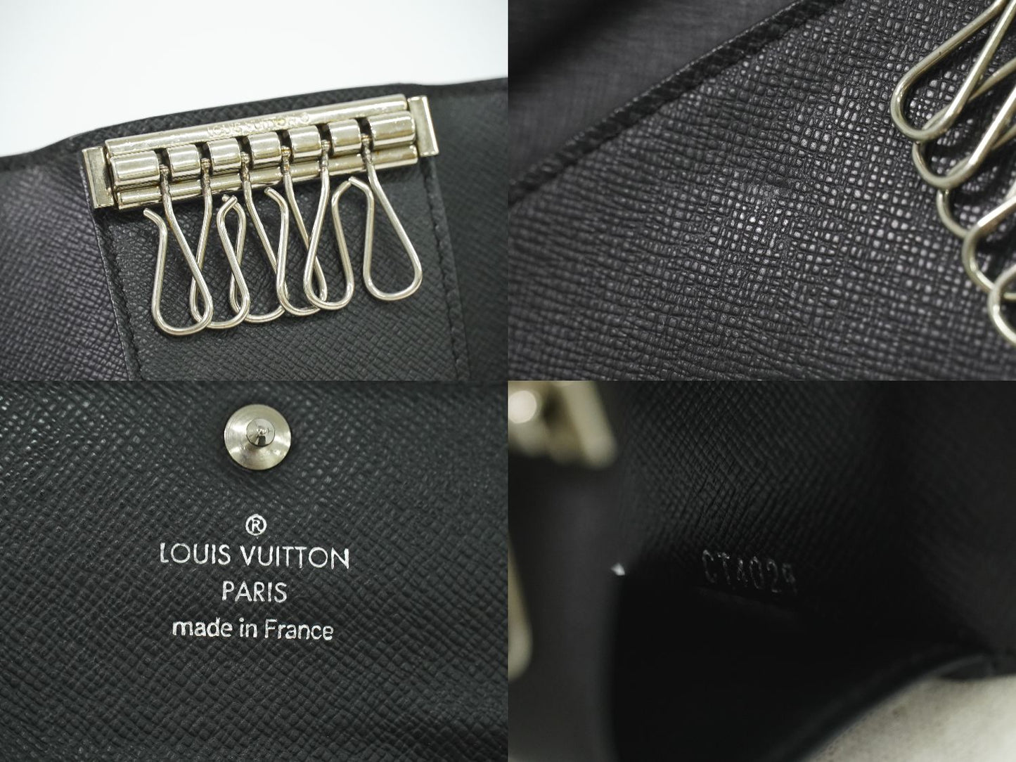 LOUIS VUITTON ミュルティクレ 6 ダミエ グラフィット キーケース 6連 N62662