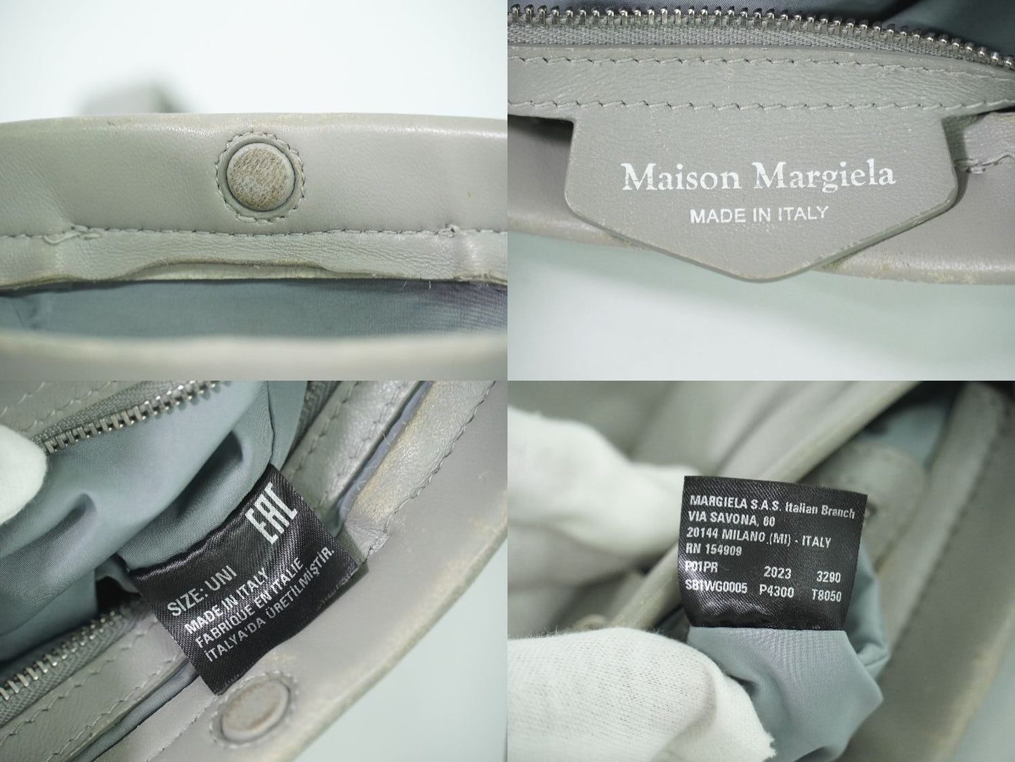 Maison Margiela グラムスラム ショルダーバッグ グレー