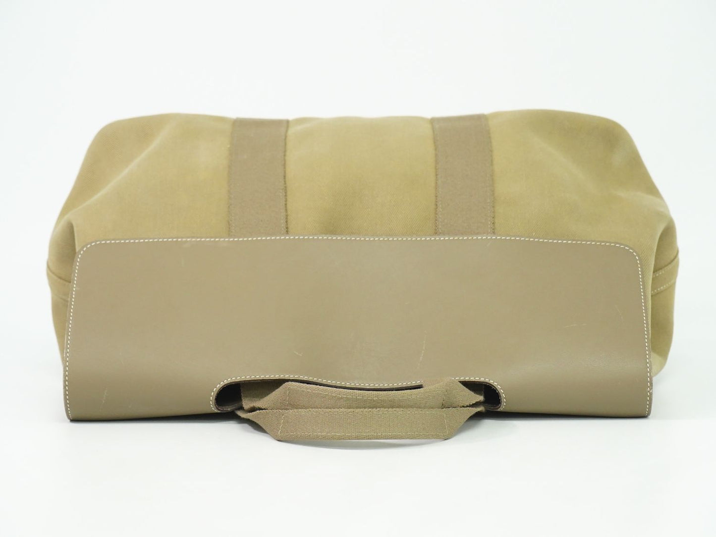 HERMES ヴァルパライソ MM トートバッグ グレージュ