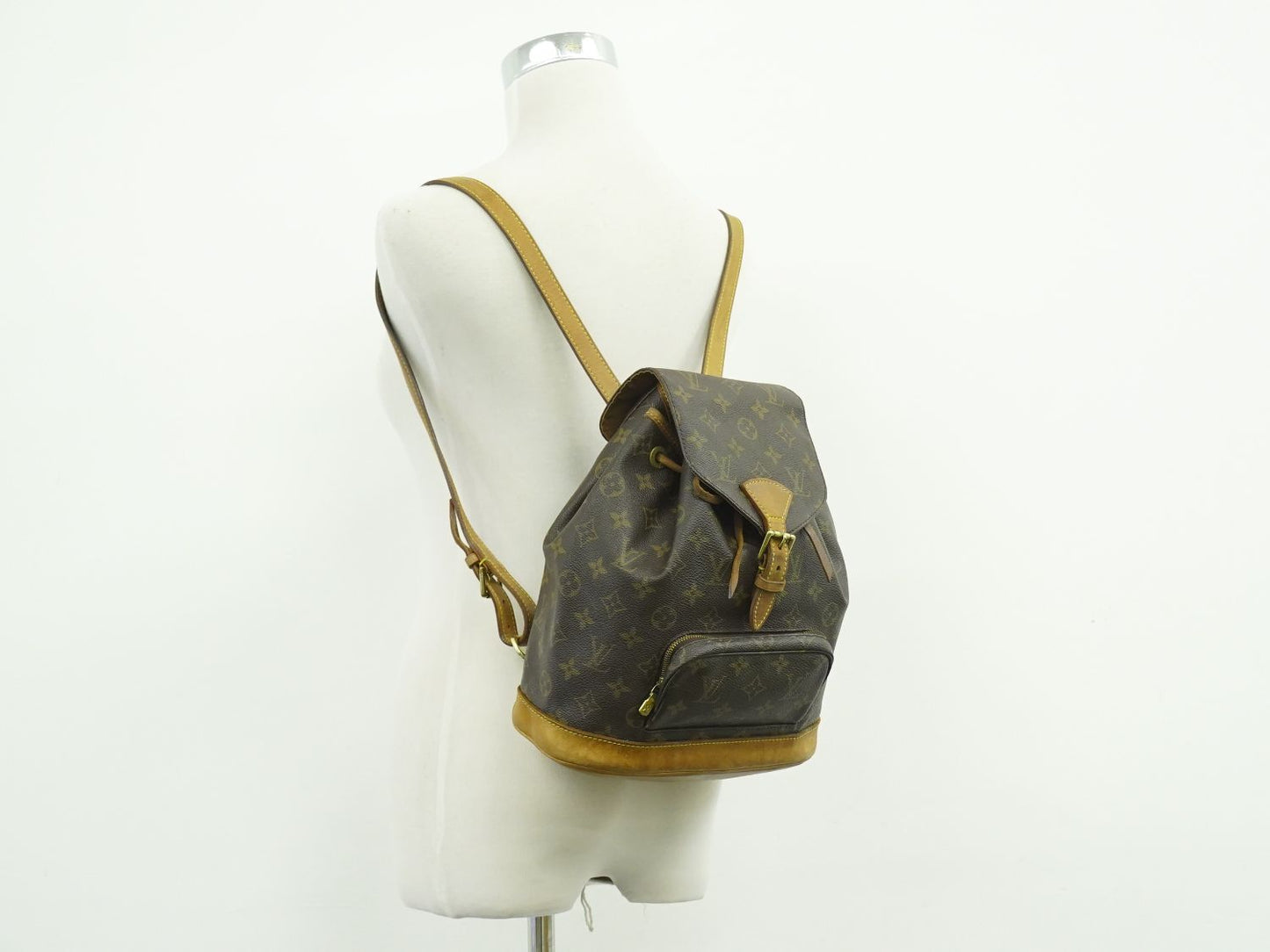 LOUIS VUITTON モンスリ MM リュックサック モノグラム M51136