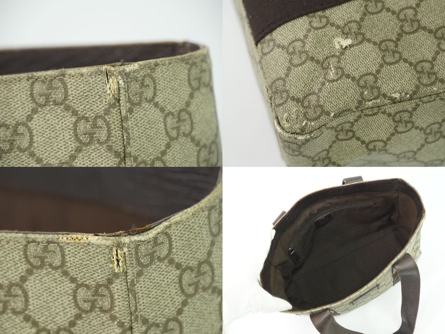 GUCCI GGスプリーム トートバッグ ベージュ 141976
