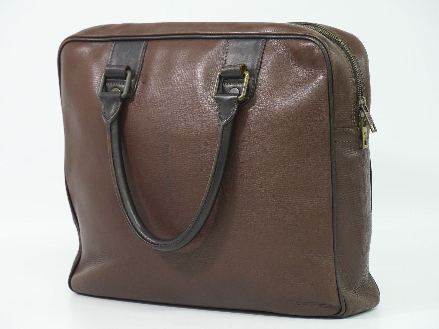 LOUIS VUITTON ユーロン ユタ レザー ビジネスバッグ カフェ M92532
