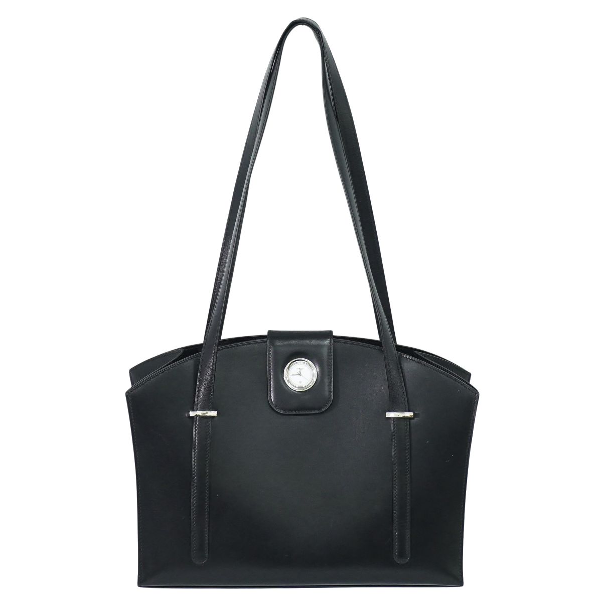 HERMES リン ウォッチ ショルダーバッグ □C刻 ブラック
