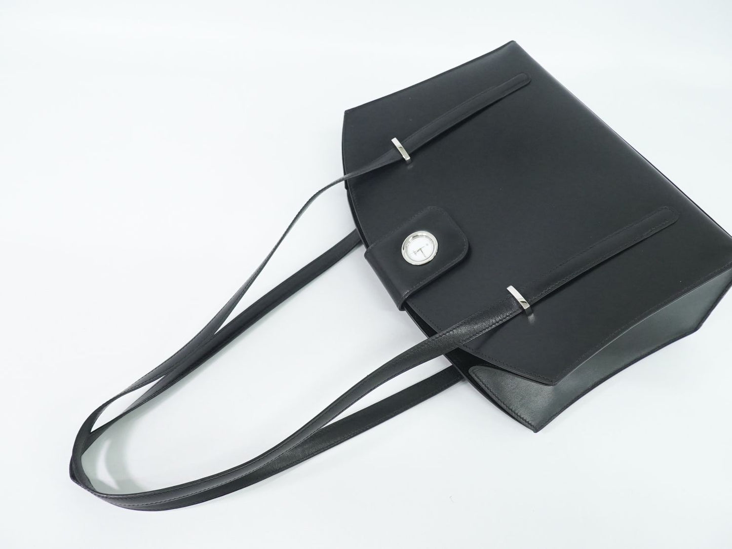 HERMES リン ウォッチ ショルダーバッグ □C刻 ブラック