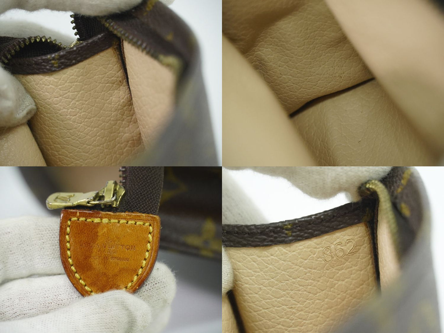 LOUIS VUITTON ポッシュトワレット 15 モノグラム ポーチ M47546