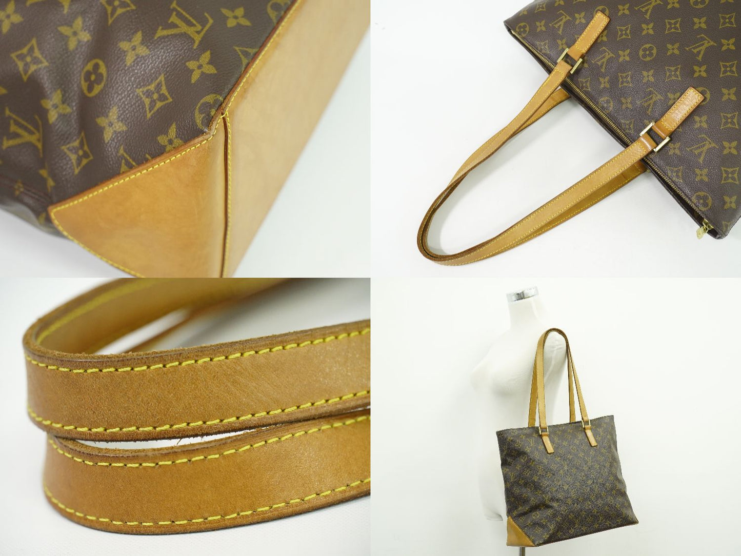 LOUIS VUITTON カバメゾ モノグラム ショルダーバッグ M51151