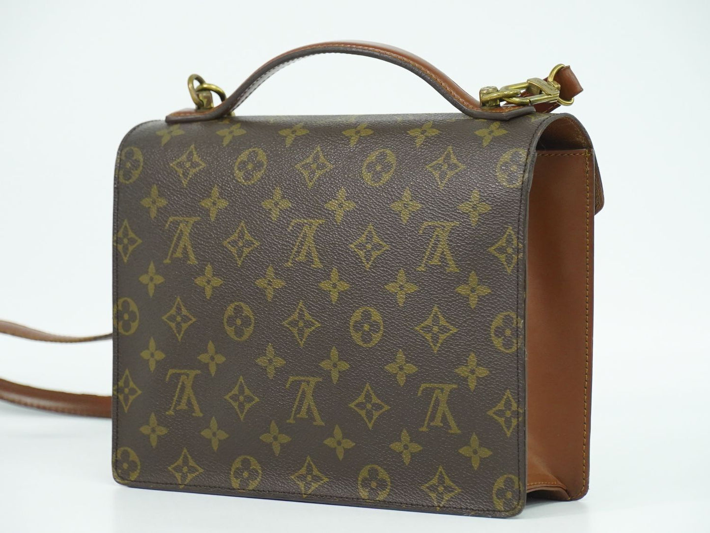 LOUIS VUITTON モンソー 26 モノグラム 2WAY ショルダーバッグ M51187