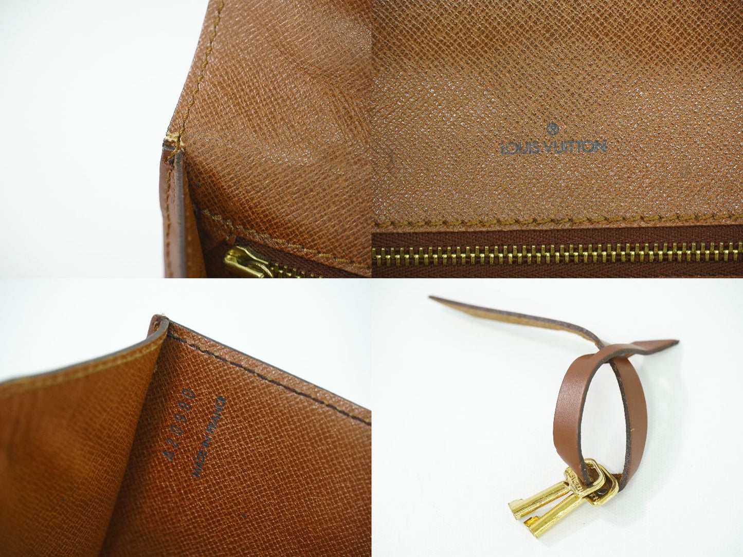 LOUIS VUITTON モンソー 26 モノグラム 2WAY ショルダーバッグ M51187