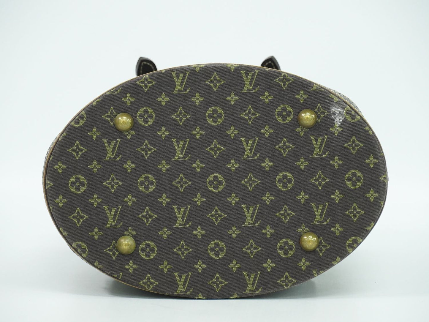 LOUIS VUITTON バケット PM モノグラム ミニラン ショルダーバッグ エベヌ M95226