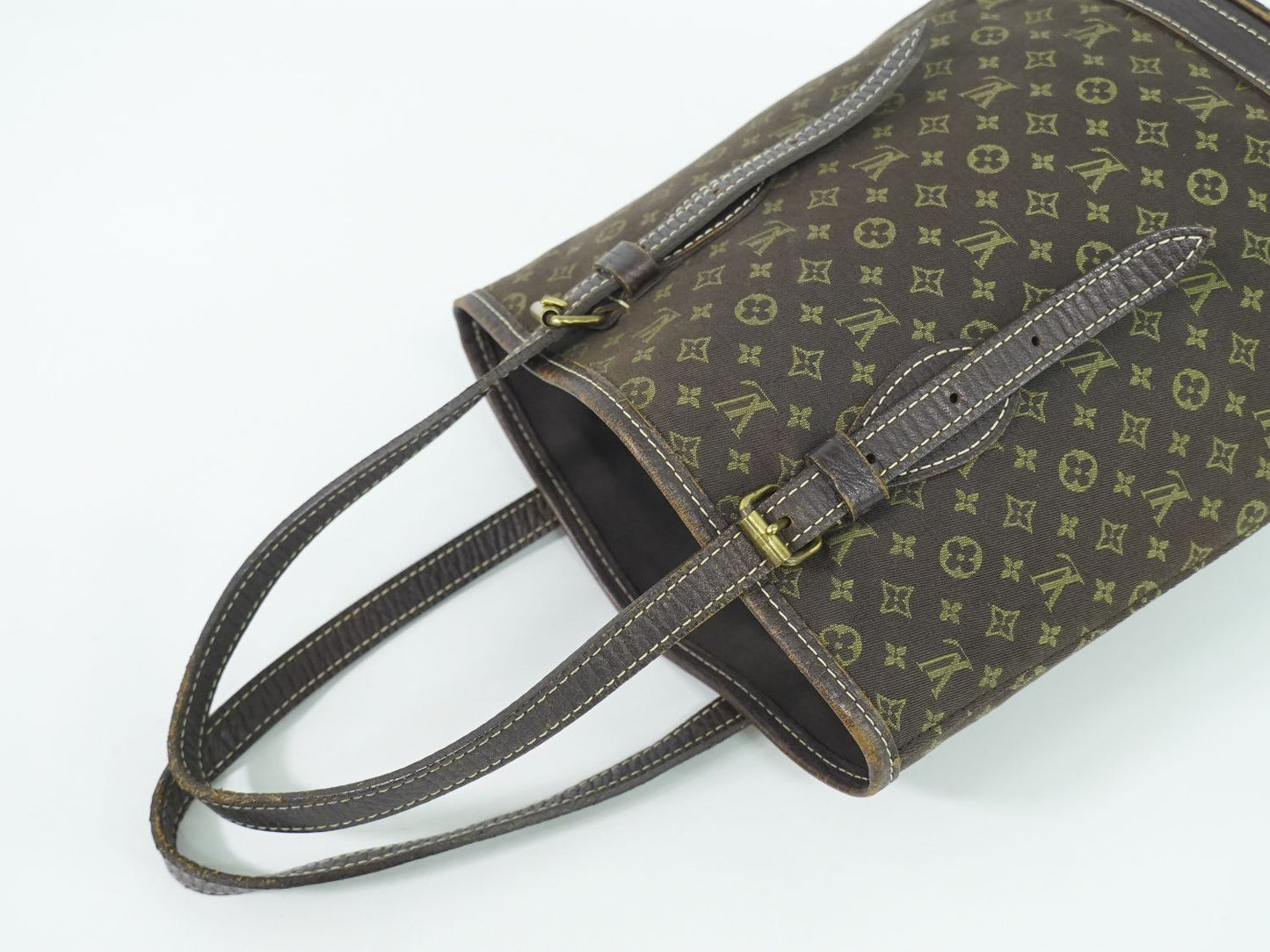 LOUIS VUITTON バケット PM モノグラム ミニラン ショルダーバッグ エベヌ M95226