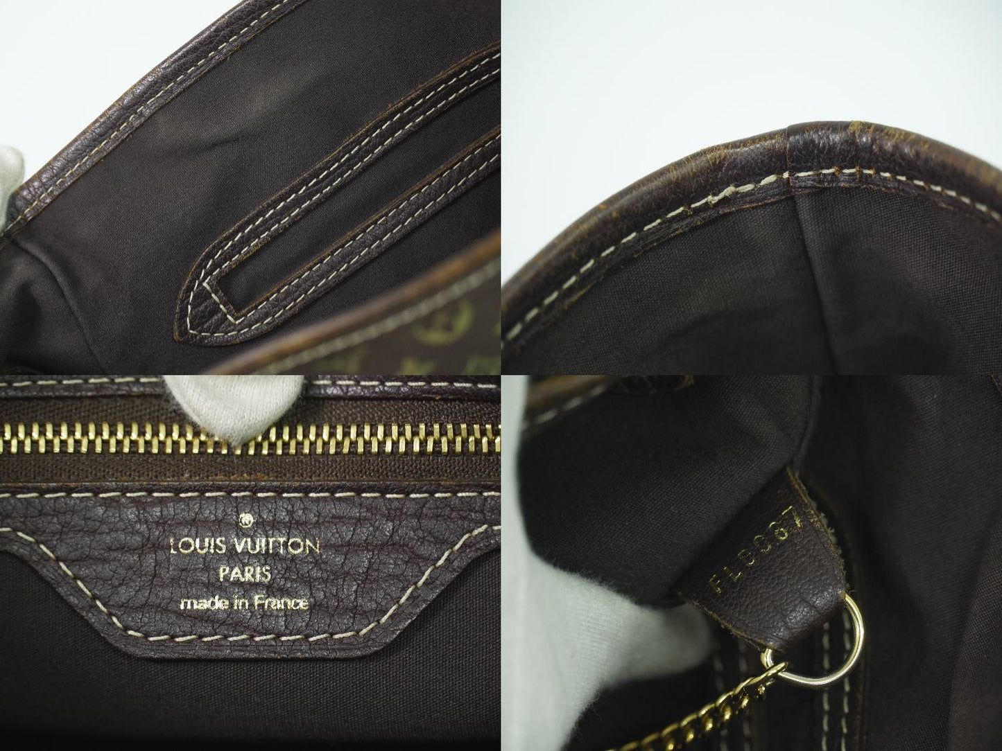 LOUIS VUITTON バケット PM モノグラム ミニラン ショルダーバッグ エベヌ M95226