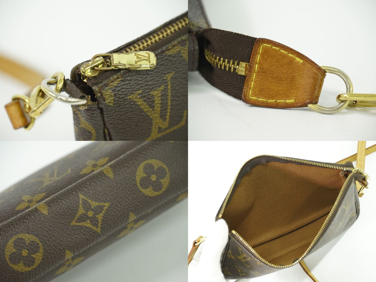 LOUIS VUITTON ポシェットアクセソワール モノグラム ショルダーバッグ M51980