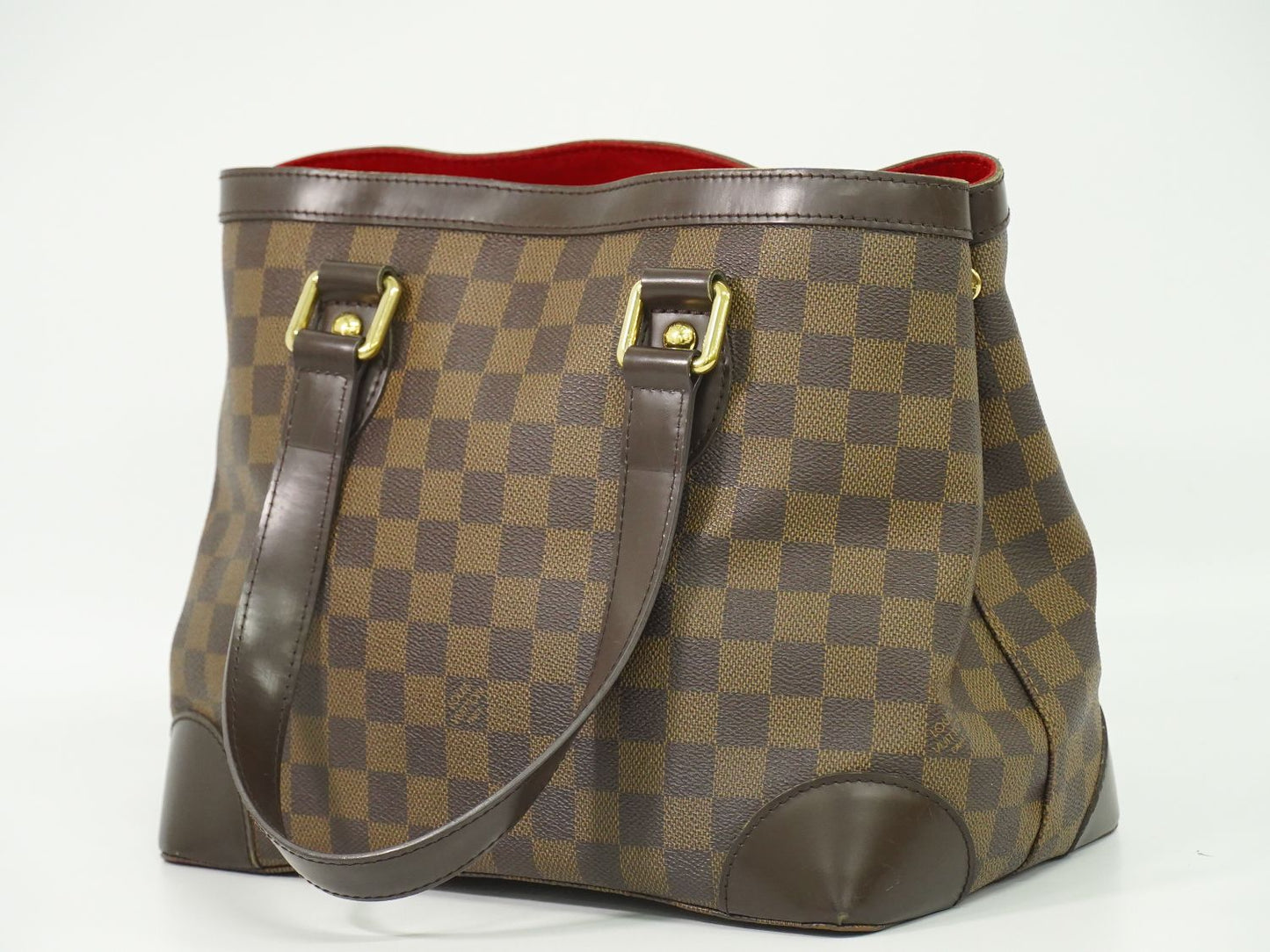 LOUIS VUITTON ハムステッド PM ダミエ エベヌ トートバッグ N51205