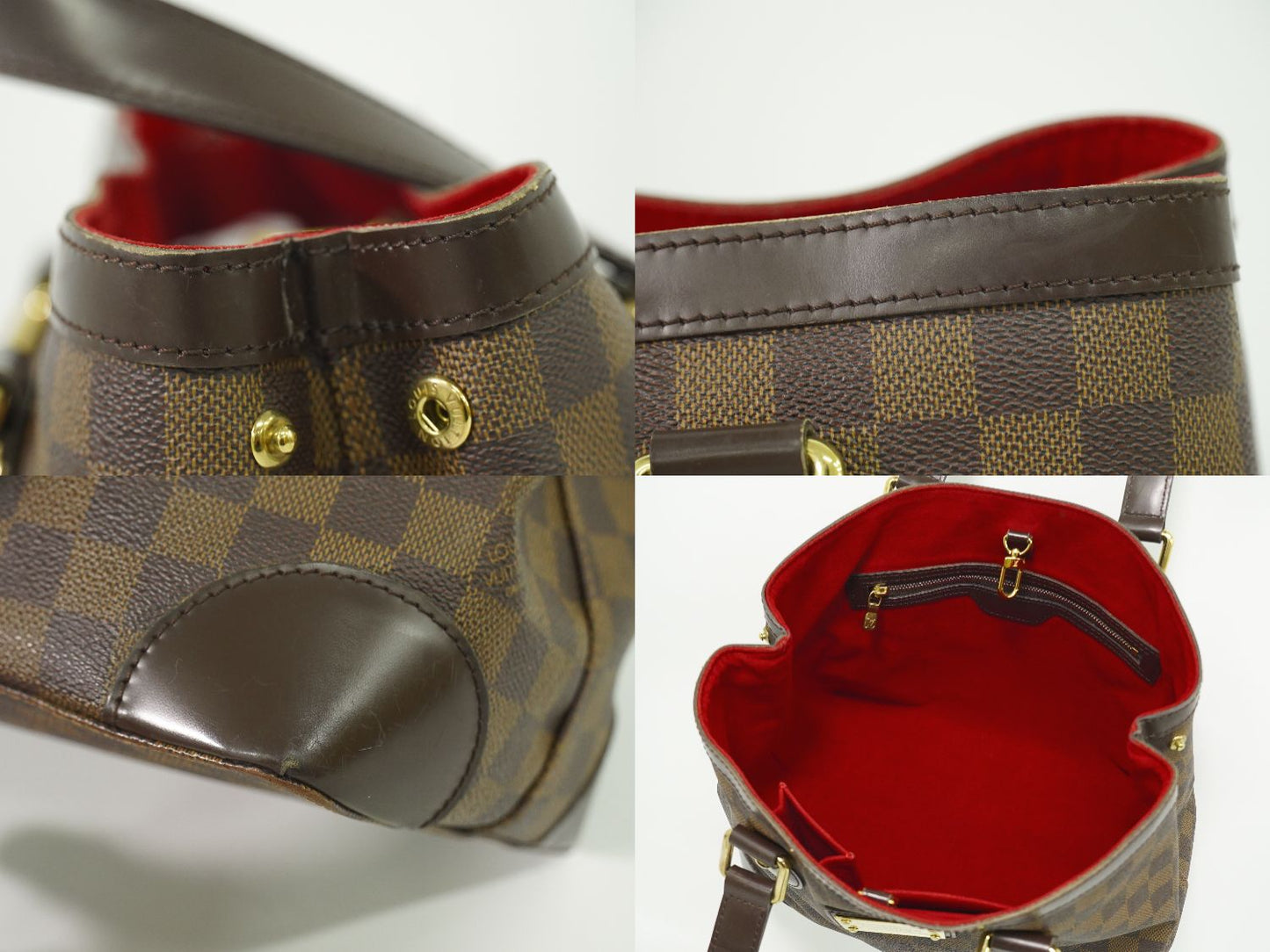 LOUIS VUITTON ハムステッド PM ダミエ エベヌ トートバッグ N51205