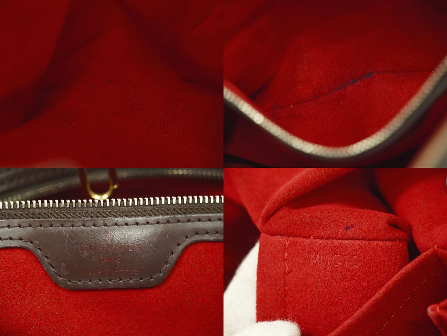LOUIS VUITTON ハムステッド PM ダミエ エベヌ トートバッグ N51205