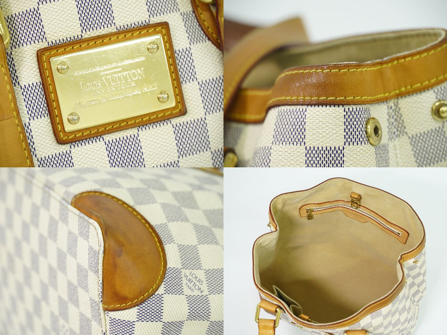 LOUIS VUITTON ハムステッド PM ダミエ アズール トートバッグ N51207
