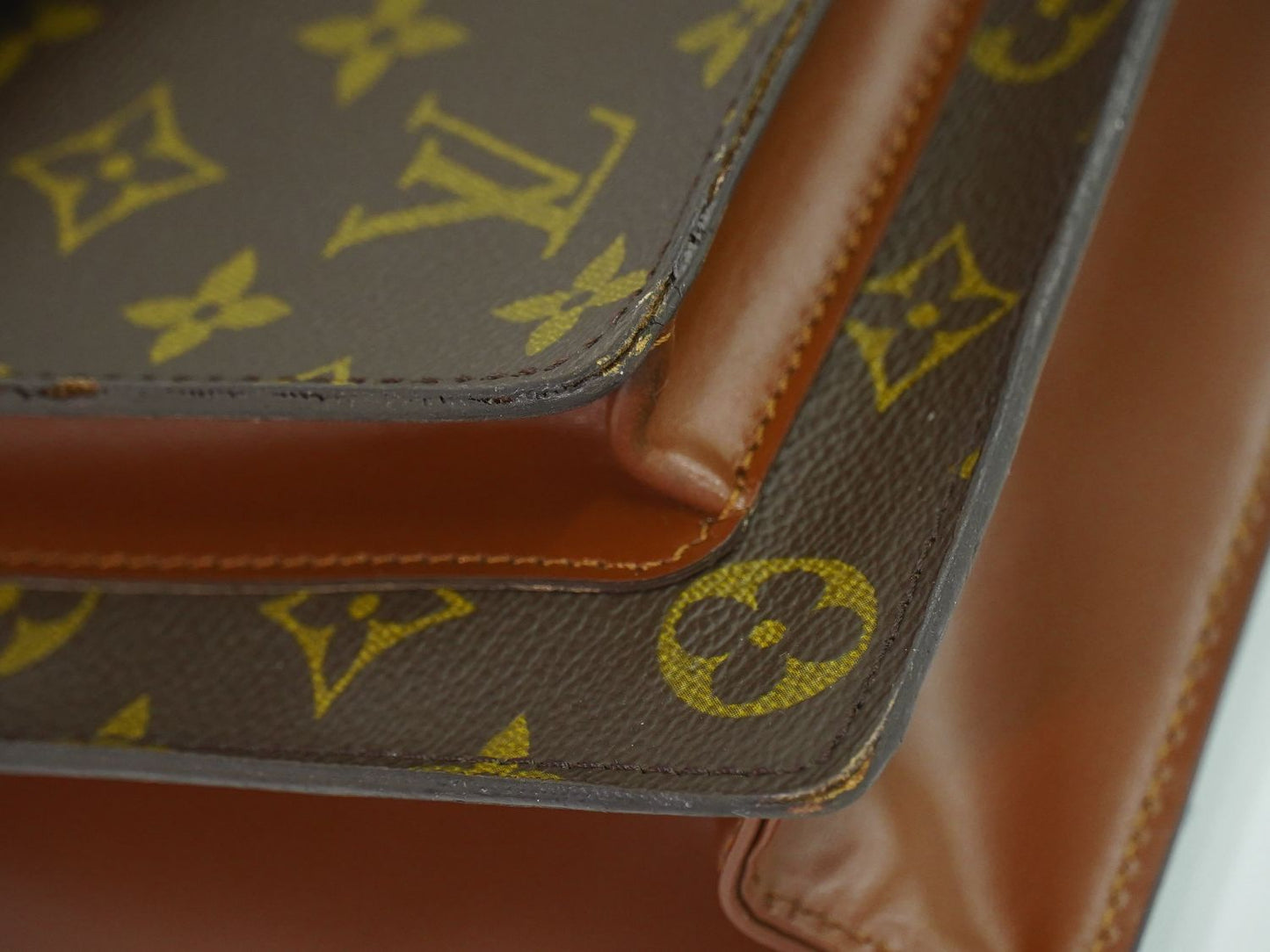 LOUIS VUITTON モンソー モノグラム 2WAY ショルダーバッグ M51185