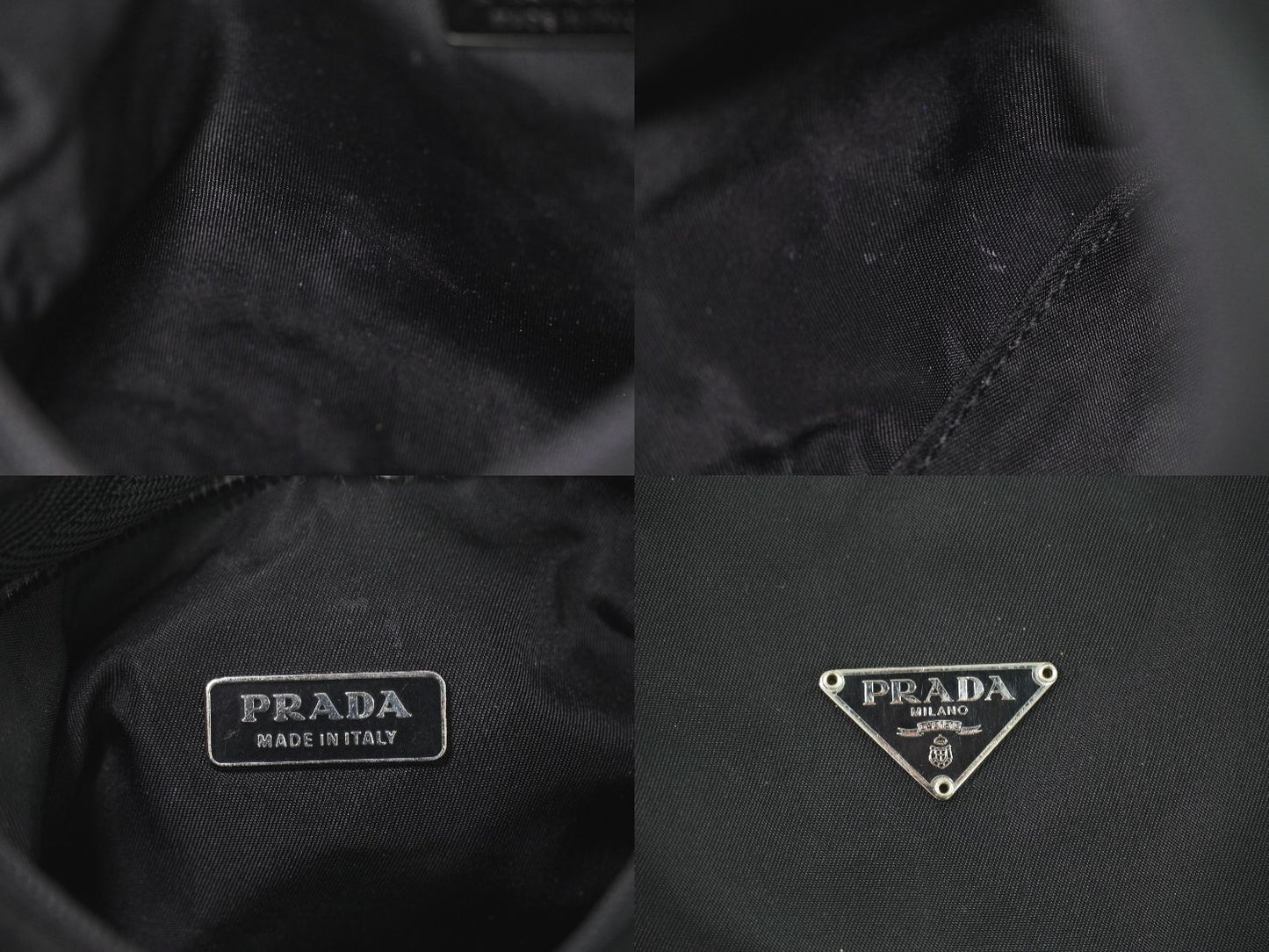 PRADA ハンドバッグ ブラック