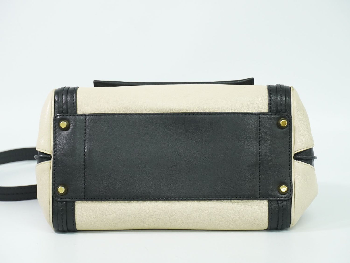 Chloe リトルアリス 2WAY ショルダーバッグ クリーム ブラック