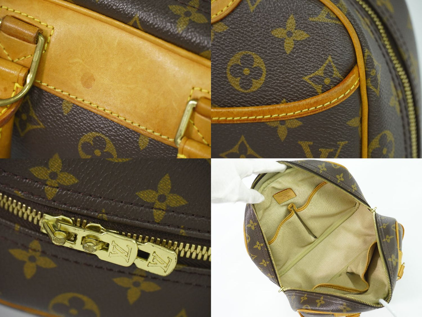 LOUIS VUITTON トゥルーヴィル モノグラム ハンドバッグ M42228