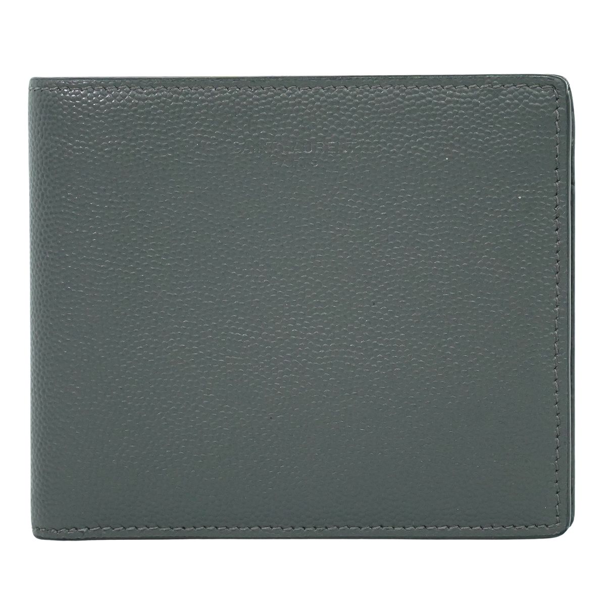 SAINT LAURENT 折財布 グレー 396303