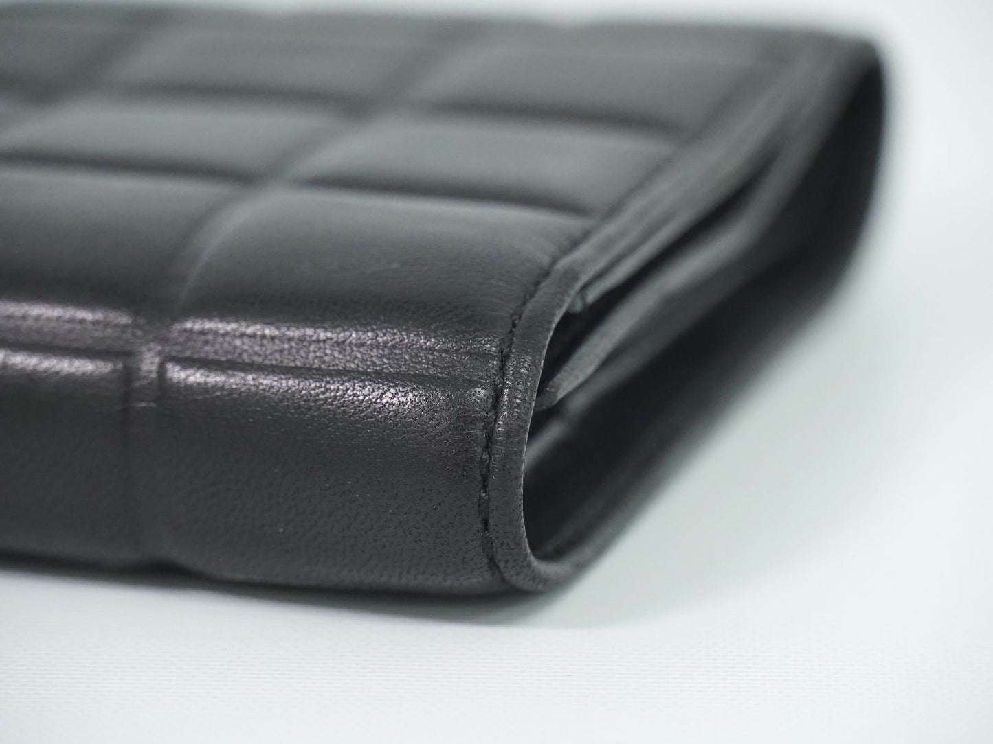 CHANEL チョコバー 長財布 ブラック