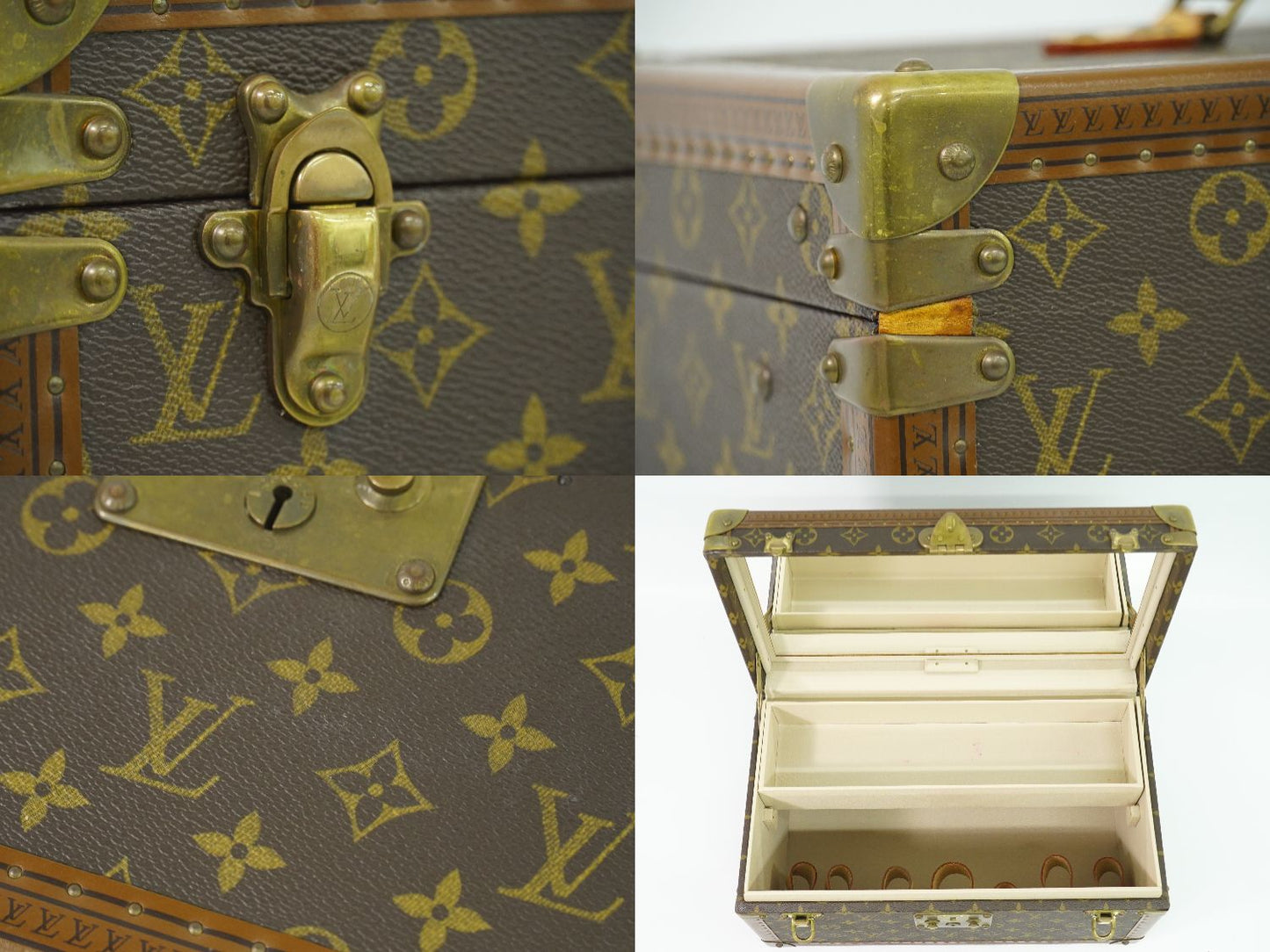 LOUIS VUITTON ボワット ブテイユ モノグラム メイクボックス M21822
