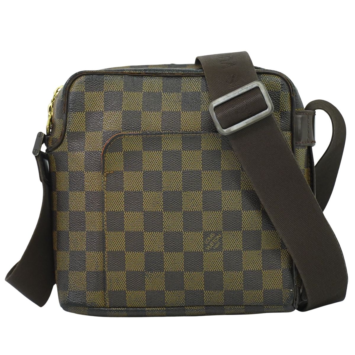 LOUIS VUITTON オラフ PM ダミエ エベヌ ショルダーバッグ N41442