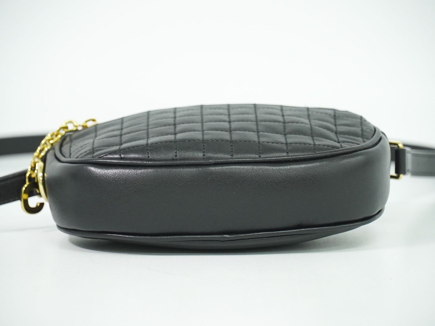CELINE Cチャーム ショルダーバッグ ブラック