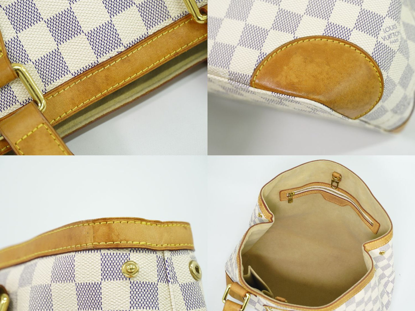 LOUIS VUITTON ハムステッド PM ダミエ アズール トートバッグ N51207