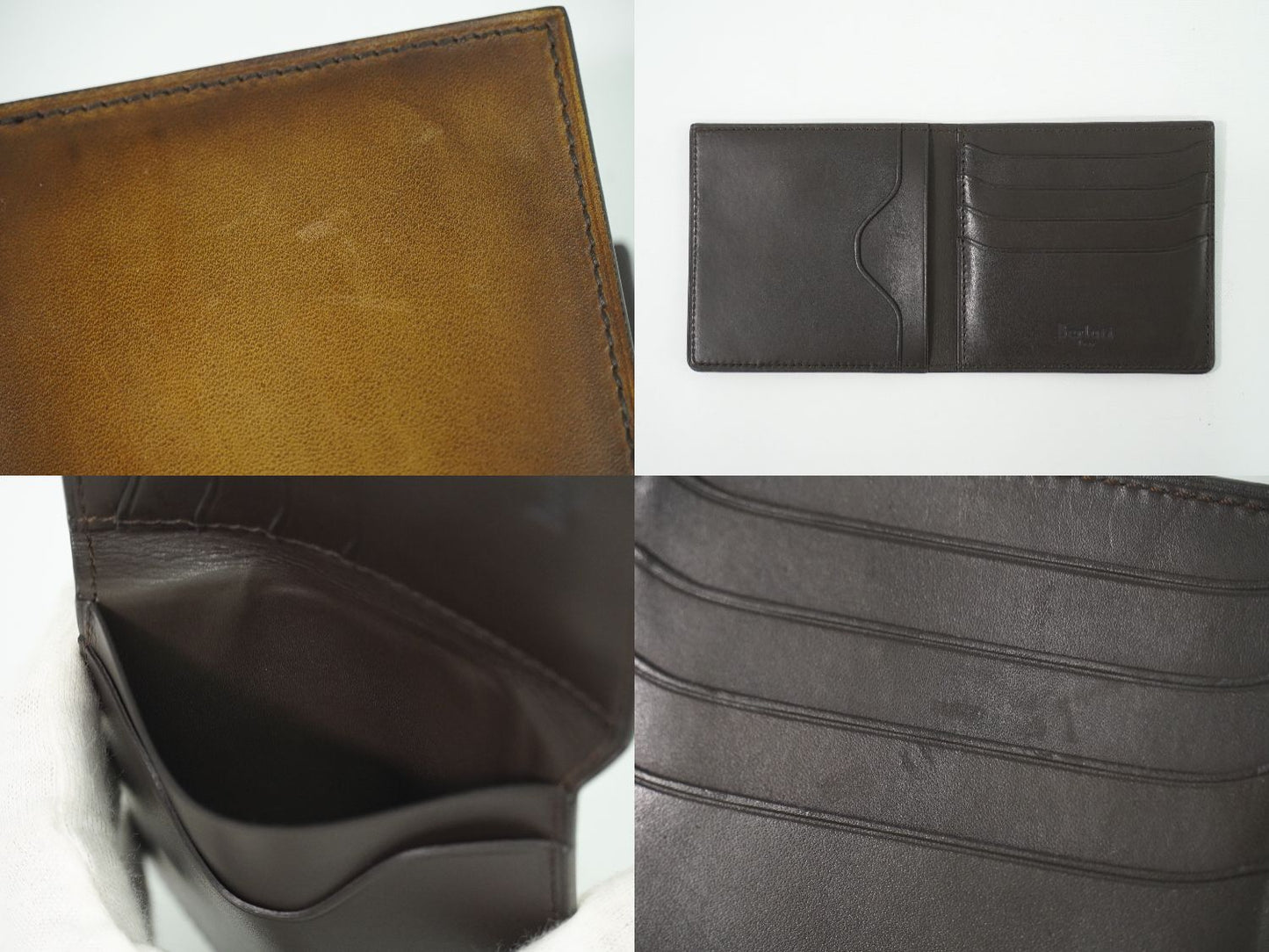 Berluti 折財布 ブラウン