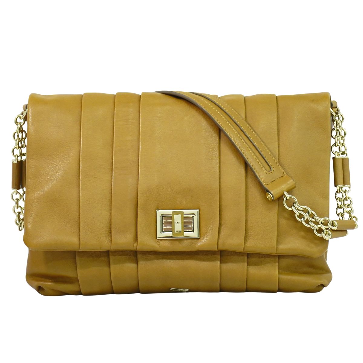ANYA HINDMARCH ショルダーバッグ ブラウン