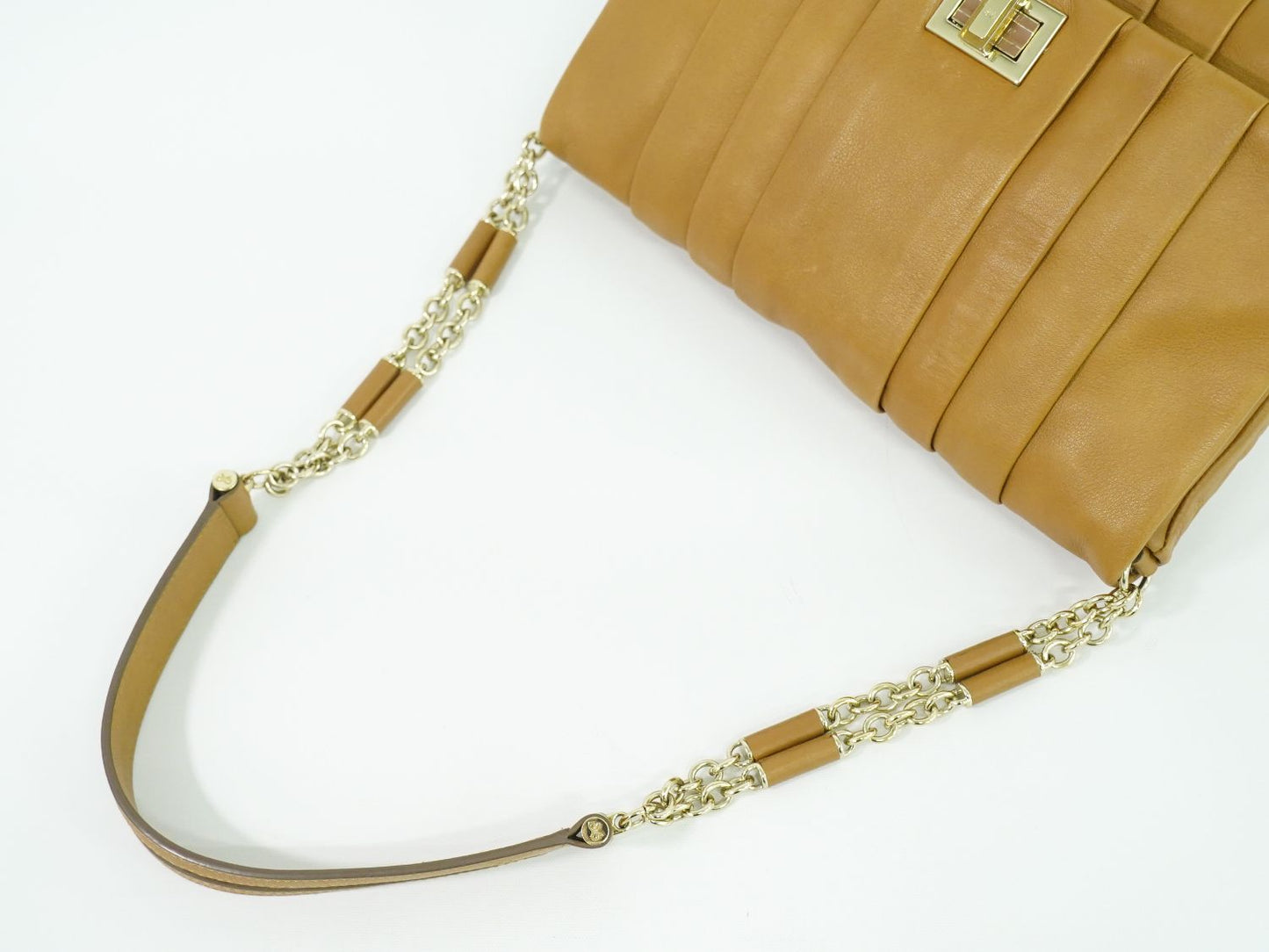 ANYA HINDMARCH ショルダーバッグ ブラウン