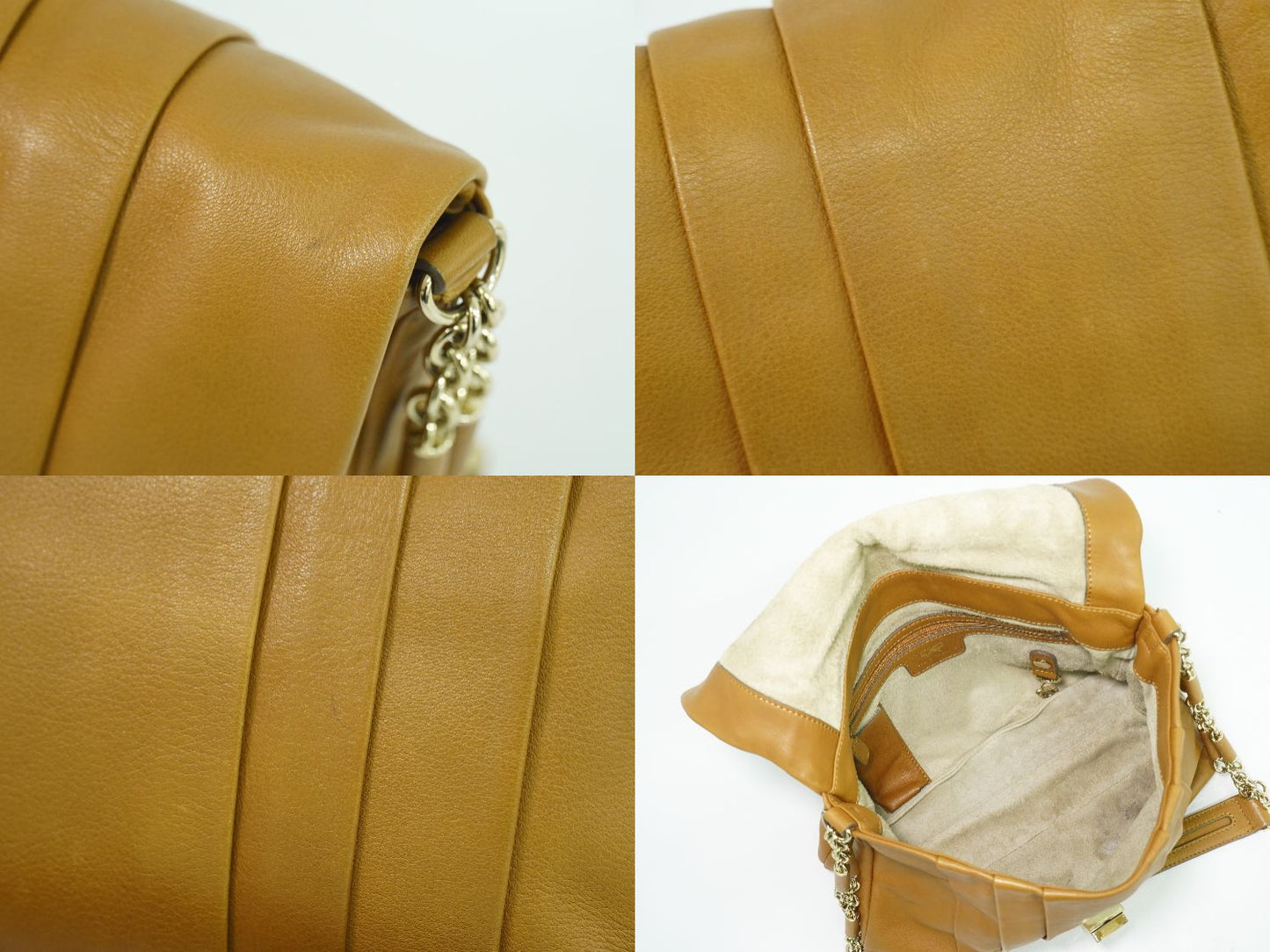 ANYA HINDMARCH ショルダーバッグ ブラウン