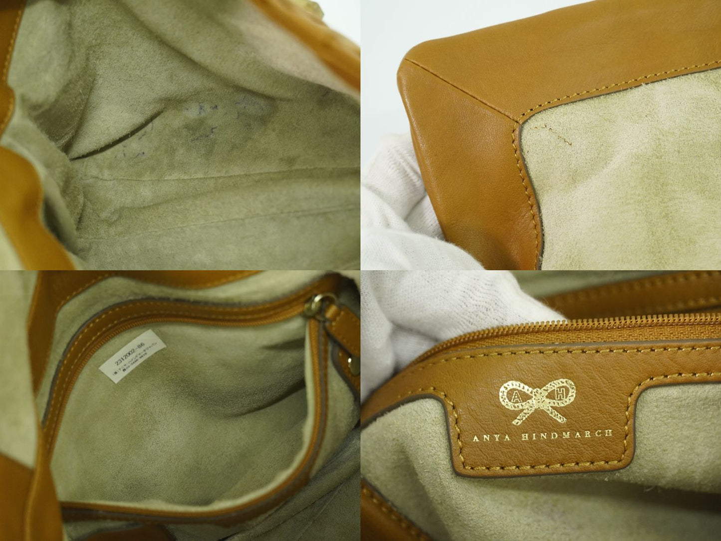 ANYA HINDMARCH ショルダーバッグ ブラウン