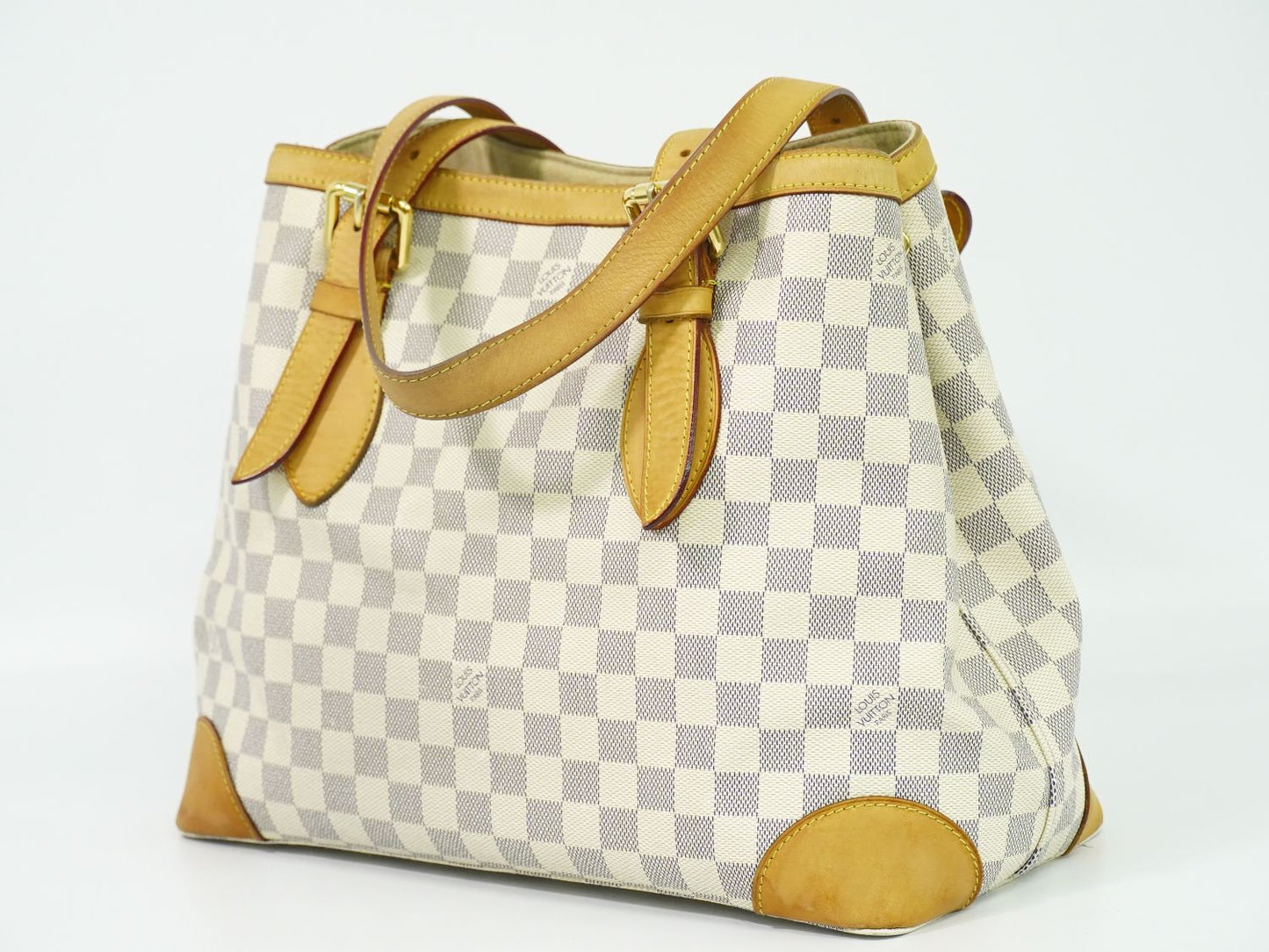 LOUIS VUITTON ハムステッド MM ダミエ アズール トートバッグ N51206