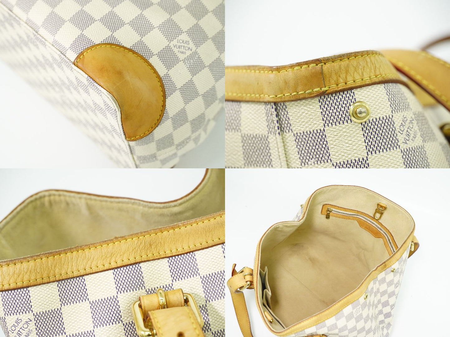 LOUIS VUITTON ハムステッド MM ダミエ アズール トートバッグ N51206