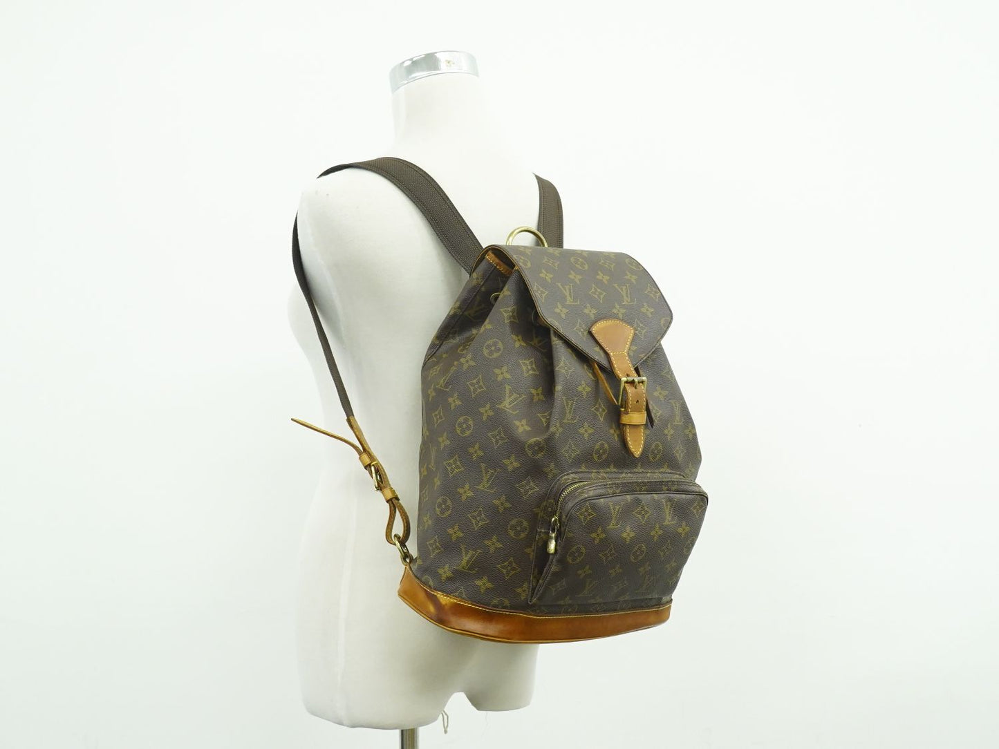 LOUIS VUITTON モンスリ GM モノグラム リュックサック M51135