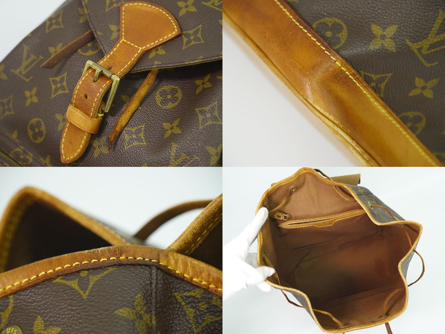 LOUIS VUITTON モンスリ GM モノグラム リュックサック M51135