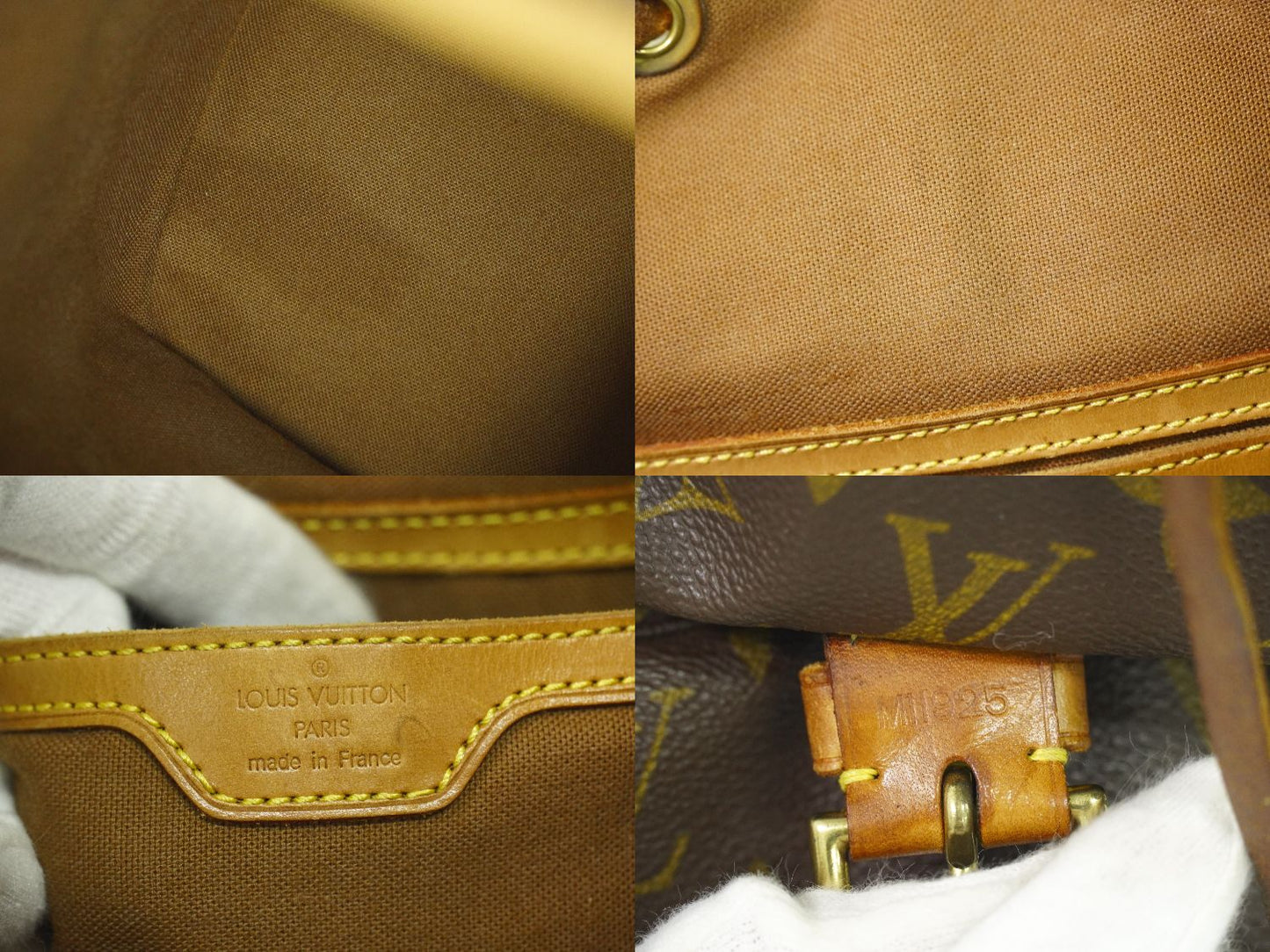 LOUIS VUITTON モンスリ GM モノグラム リュックサック M51135