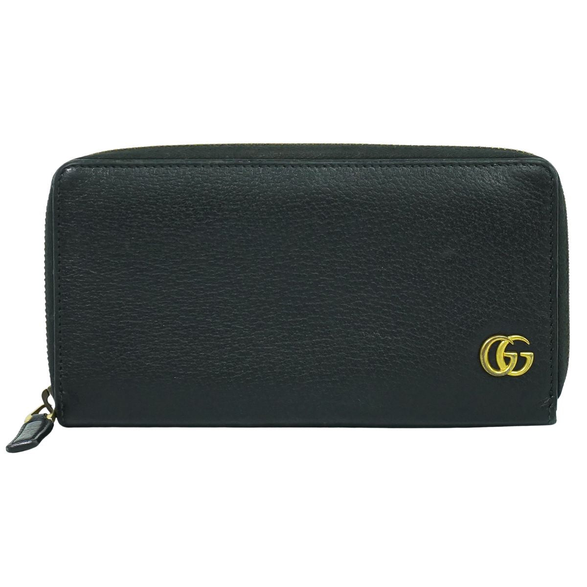 GUCCI GGマーモント 長財布 ブラック 428736