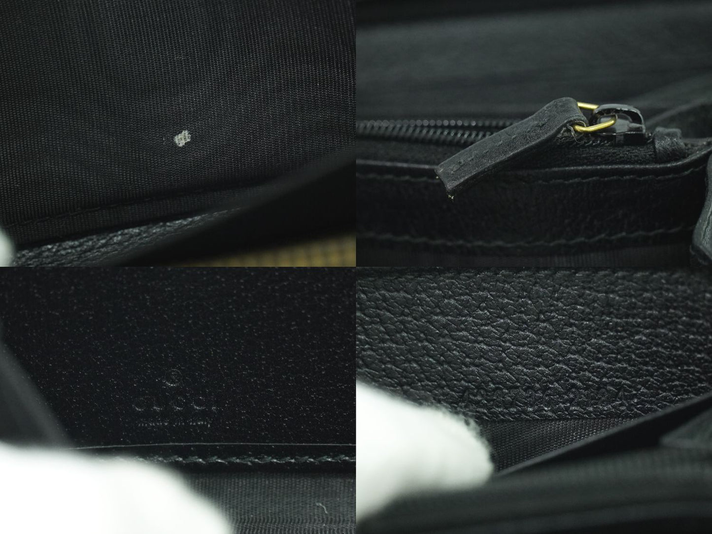 GUCCI GGマーモント 長財布 ブラック 428736