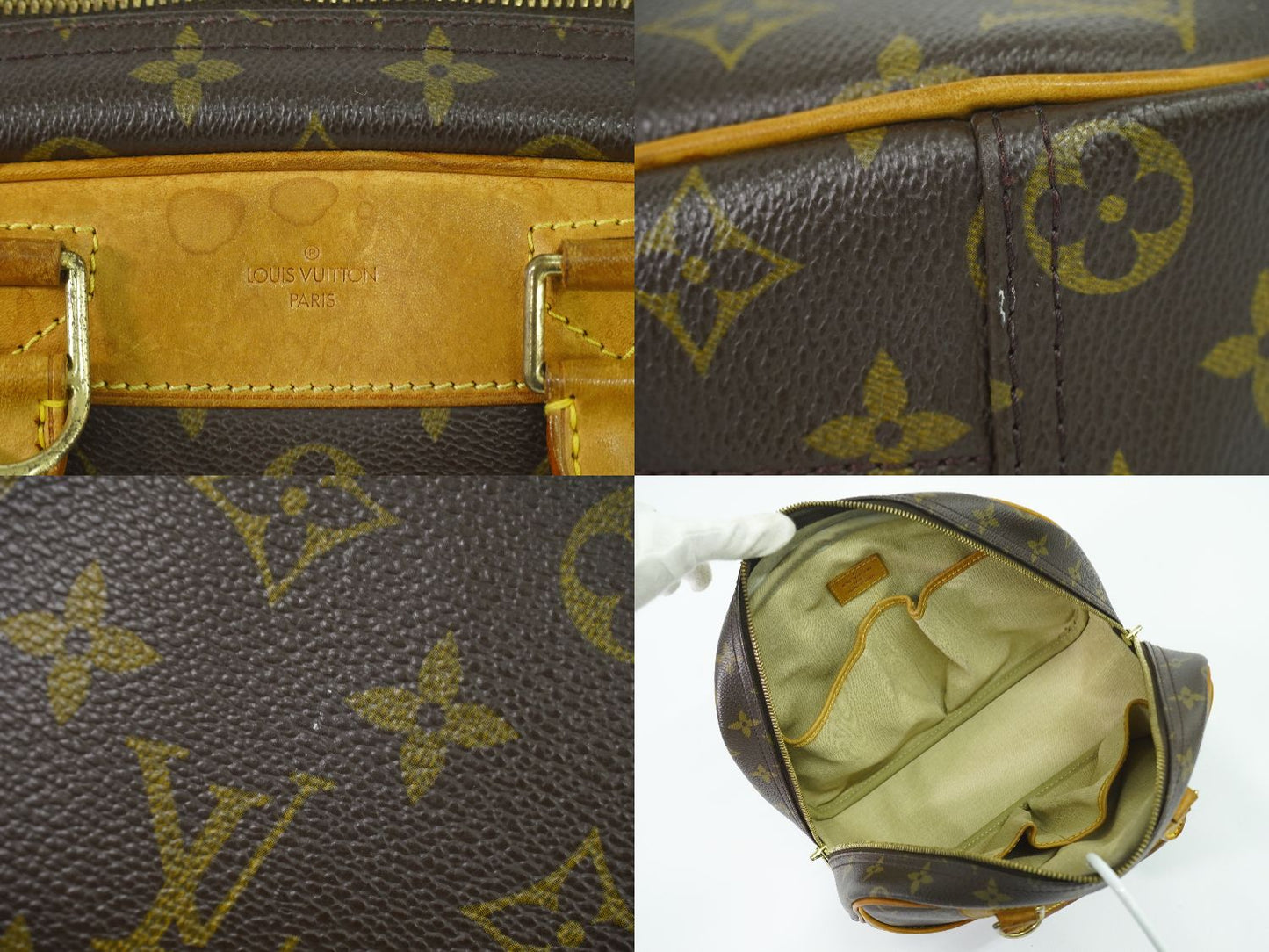 LOUIS VUITTON トゥルーヴィル モノグラム ハンドバッグ M42228